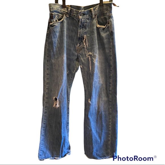 Abercrombie & Fitch Other - VINTAGE ABERCROMBIE & FITCH ORIGINAL 5 POCKET DENIM MENS BLUE JEANS ⭐️⭐️⭐️⭐️⭐️